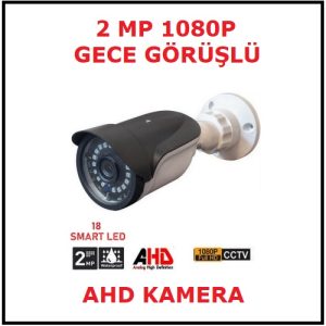 2 MP 1080P GECE GÖRÜŞLÜ AHD KAMERA (18 SMD LED)