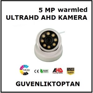 2 MP 8 Atom LED Warm LED Renkli Dome Kamera